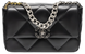 Cумка Chanel 19 Flap Bag in Black Quilted Lambskin/Silver-Gold Hardware 443 фото 1