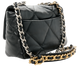 Cумка Chanel 19 Flap Bag in Black Quilted Lambskin/Silver-Gold Hardware 443 фото 2