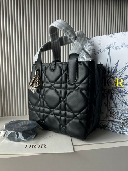 Сумка Dior Toujours Vertical Nano Tote Bag Black 01043 фото