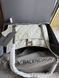 Cумка Balenciaga Crush Small Chain Bag in White Quilted Leather/Silver Chain 18018 фото 2