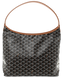 Сумка Goyard Boh&egrave;me Hobo Bag Goyardine Canvas & Chevroches Calfskin Black/Tan 589 фото 2