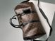 Дорожная сумка Louis Vuitton Keepall Bandouliere 45 in Brown Monogram Macassar Coated Canvas 99287 фото 4