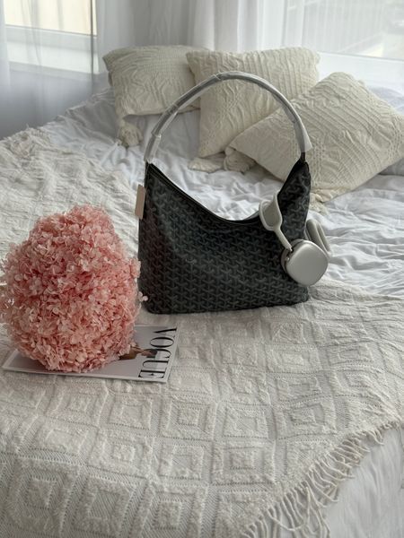 Сумка Goyard Boh&egrave;me Hobo Bag Goyardine Canvas & Chevroches Calfskin Black 589 фото