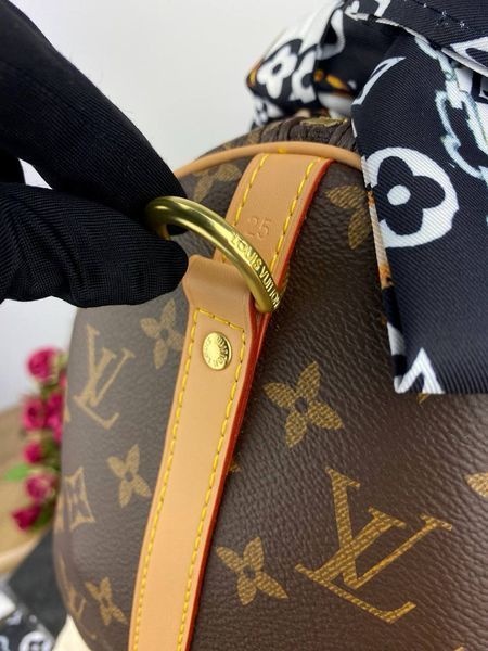 Сумка Louis Vuitton Speedy Bandouli&egrave;re 25 in Brown Monogram Coated Canvas 1015 фото