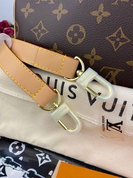 Сумка Louis Vuitton Speedy Bandouli&egrave;re 25 in Brown Monogram Coated Canvas 1015 фото