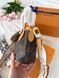 Сумка Louis Vuitton Neverfull BB in Monogram Coated Canvas with Beige Strap 1069 фото 5