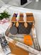 Сумка Louis Vuitton Neverfull BB in Monogram Coated Canvas with Beige Strap 1069 фото 8
