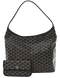 Сумка Goyard Boh&egrave;me Hobo Bag Goyardine Canvas & Chevroches Calfskin Black 589 фото 1