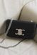 Сумка Celine Claude Chain Shoulder Bag in Shiny Black Calfskin/Silver Hardware 0361 фото 6