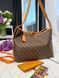 Cумка Louis Vuitton CarryAll MM Bag in Brown Monogram Coated Canvas with Gold-Toned Hardware Premium 7489 фото 3