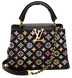 Сумка Louis Vuitton Capucines BB in Black Multicolor Embroidered Monogram/Gold Hardware 488 фото 1