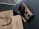 Ремень Coach Belt Kit Grey Canvas/Black Fittings 66166 фото 2