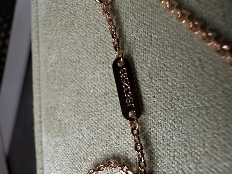 Підвіска Van Cleef & Arpels Pendant Two Butterfly 18K Rose Gold/Diamond/Mother-of-Pearl JW0111 фото