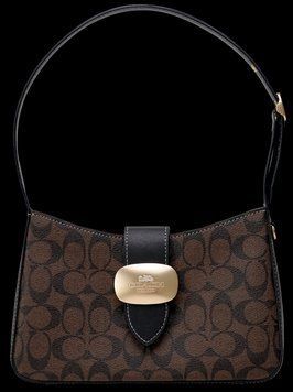 Сумка Coach Eliza Shoulder Bag In Signature Canvas 99328 фото