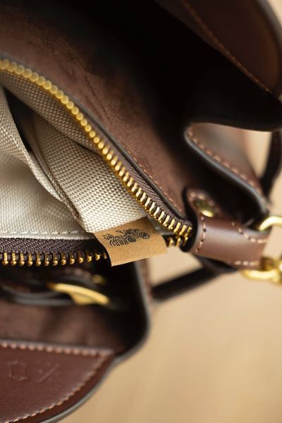 Сумка Coach Soft Empire Carryall Bag 35 in Maple Leather/Brass Hardware 0547 фото
