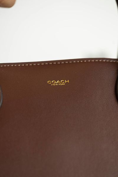 Сумка Coach Soft Empire Carryall Bag 35 in Maple Leather/Brass Hardware 0547 фото