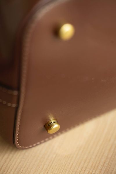 Сумка Coach Soft Empire Carryall Bag 35 in Maple Leather/Brass Hardware 0547 фото