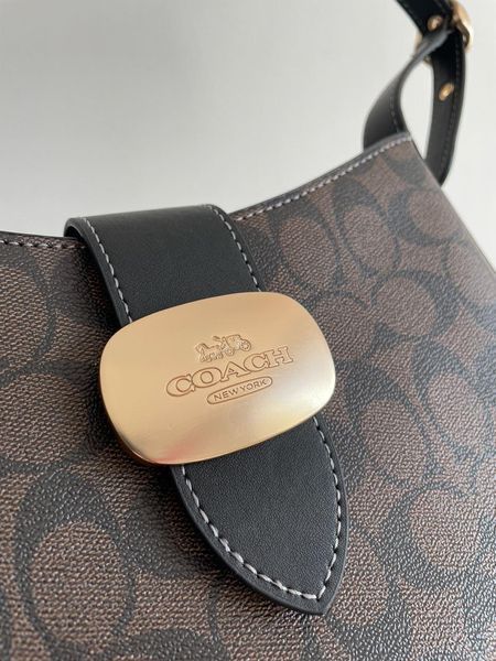 Сумка Coach Eliza Shoulder Bag In Signature Canvas 99328 фото
