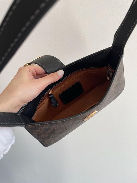 Сумка Coach Eliza Shoulder Bag In Signature Canvas 99328 фото