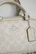 Сумка Coach Rowan Satchel Crossbody Bag in Signature Canvas White/Chalk 0484 фото 4