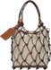 Сумка Jacquemus Le Petit Filet Pralu Tote Bag in Brown Raphia 640 фото 1