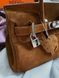Сумка Hermes Birkin 30 in Brown Suede 012612 фото 7