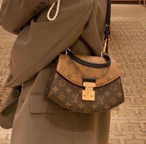 Cумка Louis Vuitton Tilsitt Handbag in Monogram Reverse Canvas 07023 фото