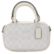 Сумка Coach Rowan Satchel Crossbody Bag in Signature Canvas White/Chalk 0484 фото 1