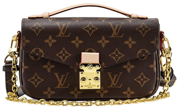 Cумка Louis Vuitton Pochette M&eacute;tis East West Bag in Brown Monogram Coated Canvas 209 фото