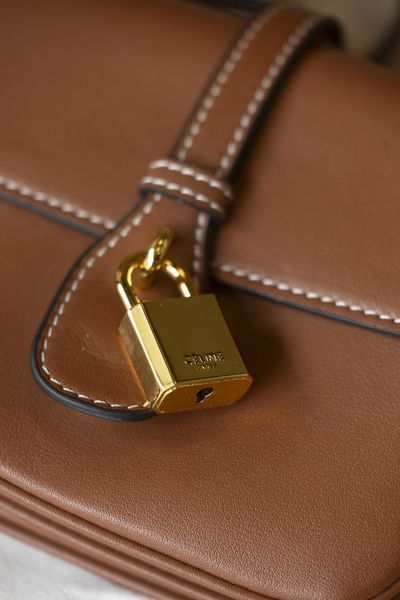 Сумка Celine Tabou Crossbody Bag Brown 0347 фото
