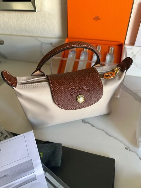 Сумка Longchamp Le Pliage Original Pouch With Handle Paper 0564 фото