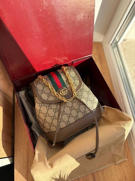 Рюкзак Gucci Ophidia Medium Backpack GG Supreme 051125 фото