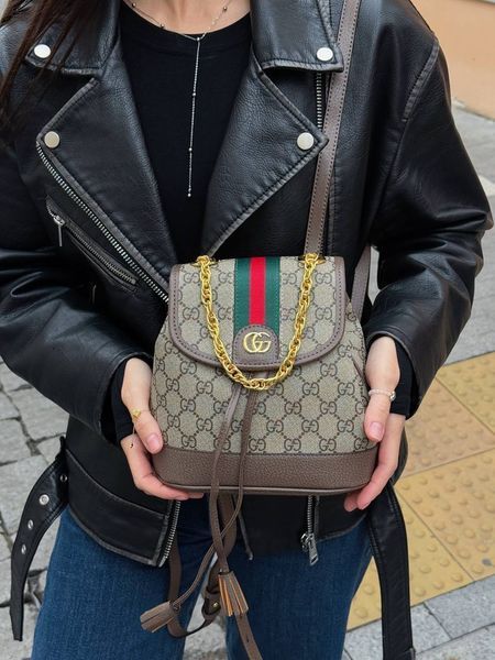 Рюкзак Gucci Ophidia Medium Backpack GG Supreme 051125 фото
