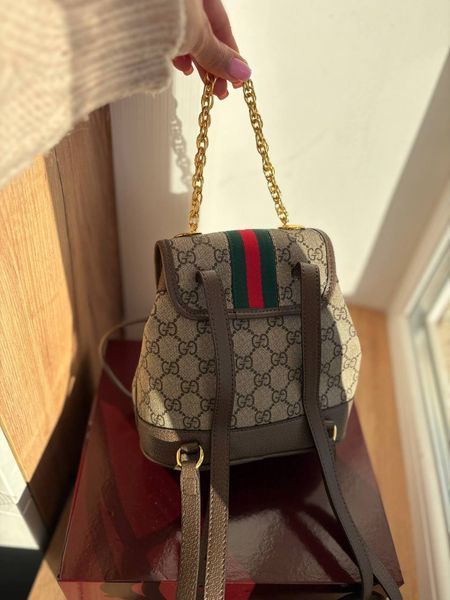 Рюкзак Gucci Ophidia Medium Backpack GG Supreme 051125 фото