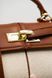 Сумка JW PEI Elise Top-Handle Bag in Brown Canvas 0523 фото 11