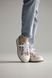 Женские кеды Dior Walk'n'Dior Platform Sneakers in Nude Dior Oblique Embroidered Cotton Premium Quality 36 1162 фото 3