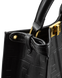 Сумка Fendi Peekaboo Large Iconic Essentially Top Handle Bag in FF Embossed Leather Black 0248 фото 4