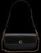 Сумка Coach Brook Flap Chain Bag in Leather Black/Brass Hardware 99741 фото 1