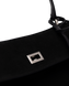 Сумка Balenciaga Rodeo Small Handbag Black Suede/Silver Hardware 99669 фото 4
