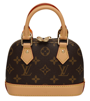 Сумка Louis Vuitton Nano Alma Bag in Monogram Coated Canvas 494 фото