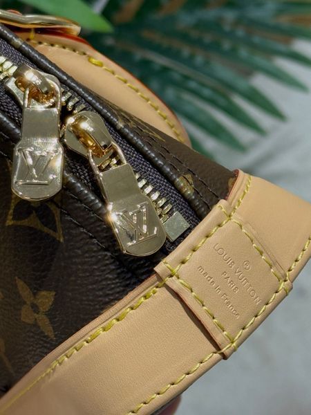 Сумка Louis Vuitton Nano Alma Bag in Monogram Coated Canvas 494 фото
