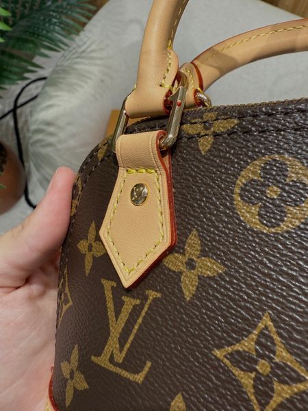Сумка Louis Vuitton Nano Alma Bag in Monogram Coated Canvas 494 фото