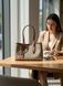 Сумка Gucci GG Emblem Medium Tote Bag Beige and Brown Monogram Coated Canvas 595 фото 2