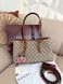 Сумка Gucci GG Emblem Medium Tote Bag Beige and Brown Monogram Coated Canvas 595 фото 4