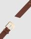 Ремінь Miu Miu Nappa Leather Belt Brown/Gold 66156 фото 7