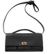 Cумка Balenciaga Bel Air Small Clutch in Black Smooth Calfskin/Aged-Gold Hardware 501 фото 3