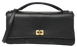 Cумка Balenciaga Bel Air Small Clutch in Black Smooth Calfskin/Aged-Gold Hardware 501 фото 1