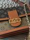 Сумка Louis Vuitton Dauphine MM in Brown Monogram Reverse Coated Canvas 0218 фото 6