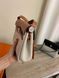 Cумка Hermes Herbag Zip 20 Ecru-Beige-Fauve/Palladium Hardware 991057 фото 5