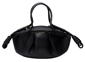Cумка Loewe Paseo Small Bag in Black Leather 1693 фото